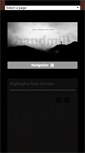 Mobile Screenshot of bandmill.net